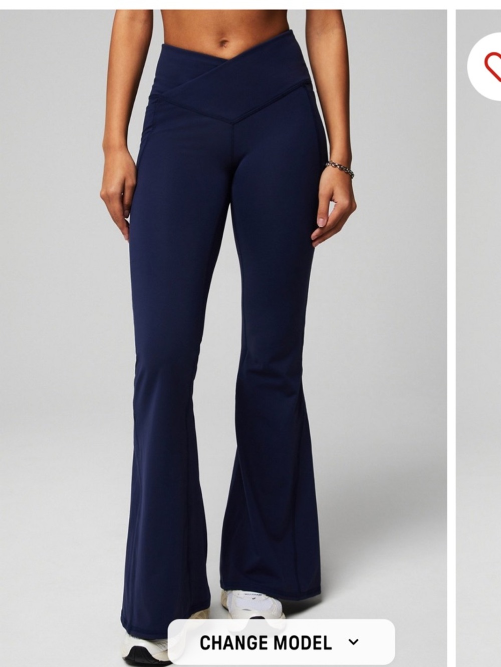 Fabletics Oasis PureLuxe High-Waisted Crossover Flare